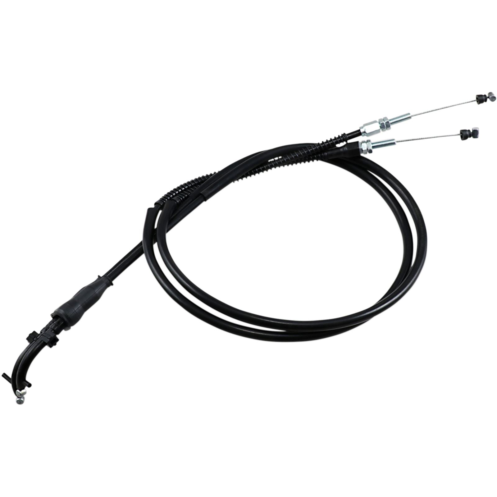 Motion Pro Black Vinyl Throttle Push-Pull Cable Set 05-0141_445628