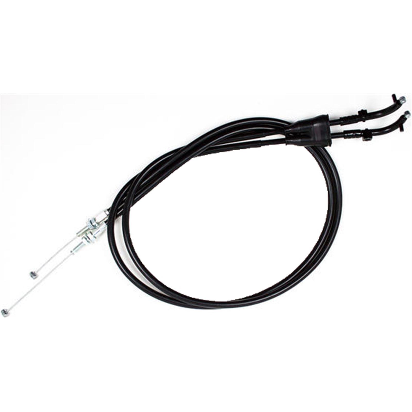 Motion Pro Black Vinyl Throttle Cable Set 05-0238_291428
