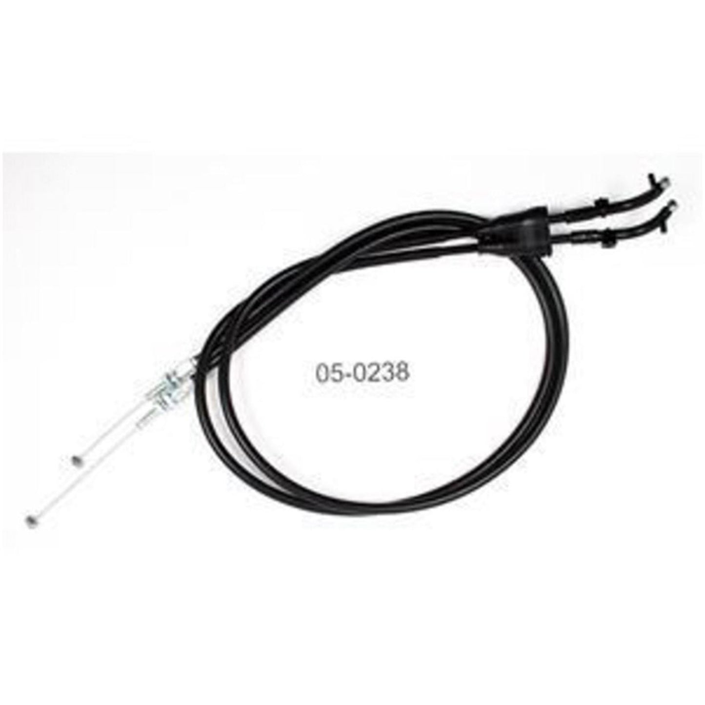 Motion Pro Black Vinyl Throttle Cable Set 05-0238_600188