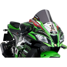 Puig Windscreen Racing Dark Smoke Fits Kawasaki [MPN: 9849F]_461596