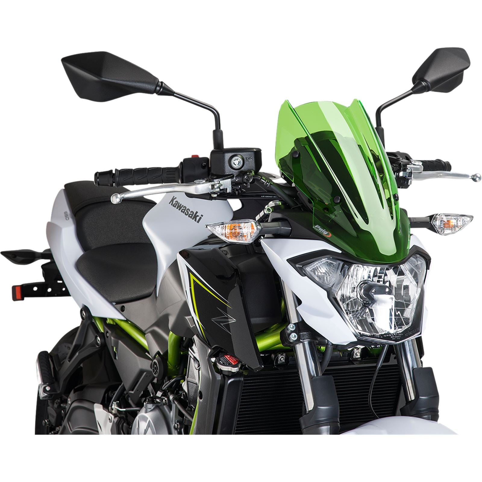 Puig New Generation Windscreen - Green Fits Kawasaki [MPN: 9588V]_461512
