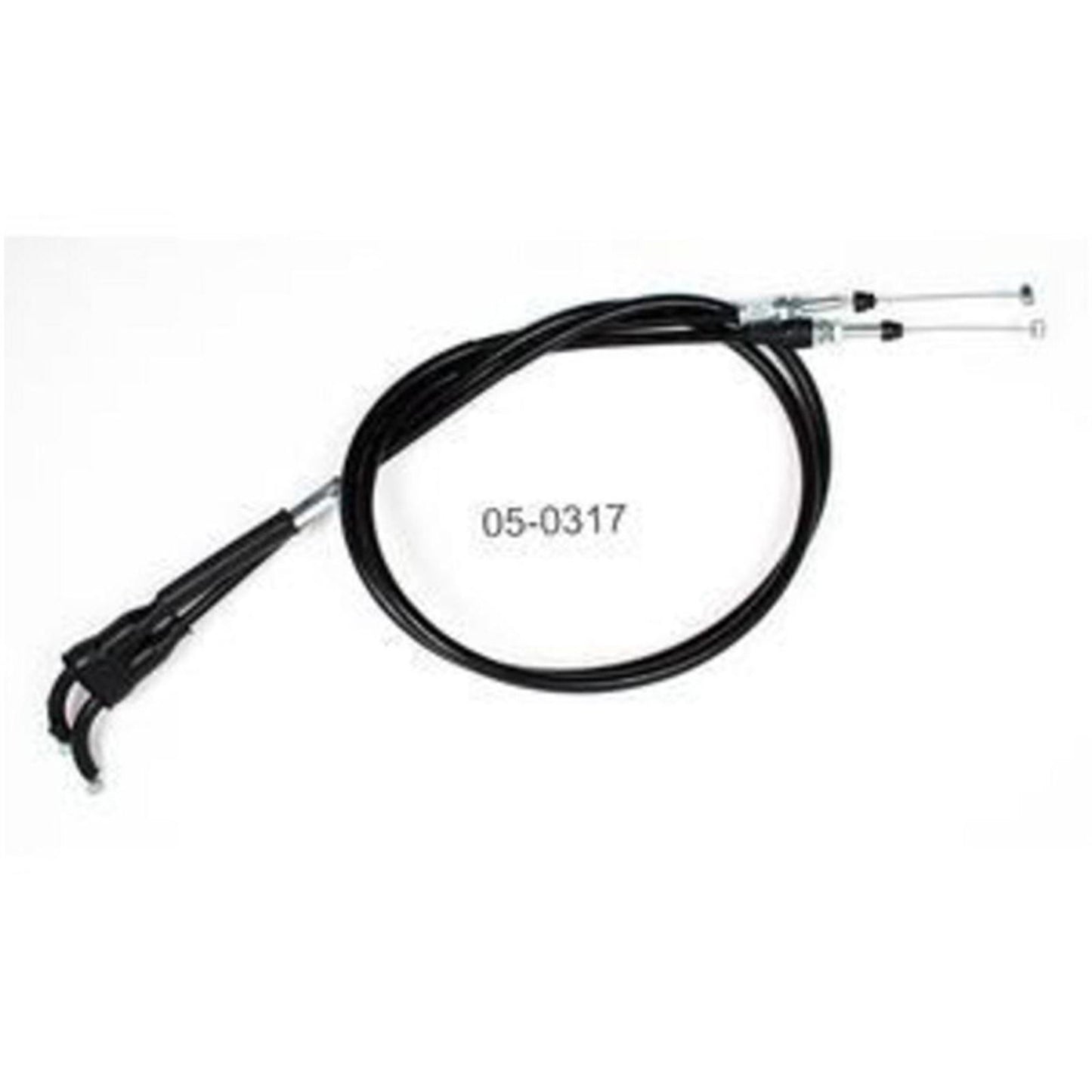 Motion Pro Black Vinyl Throttle Push-Pull Cable Set 05-0317_600200