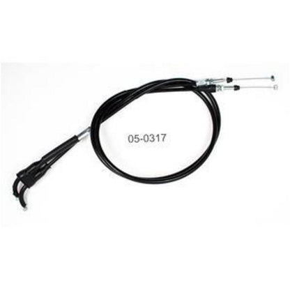 Motion Pro Black Vinyl Throttle Push-Pull Cable Set 05-0317_600200