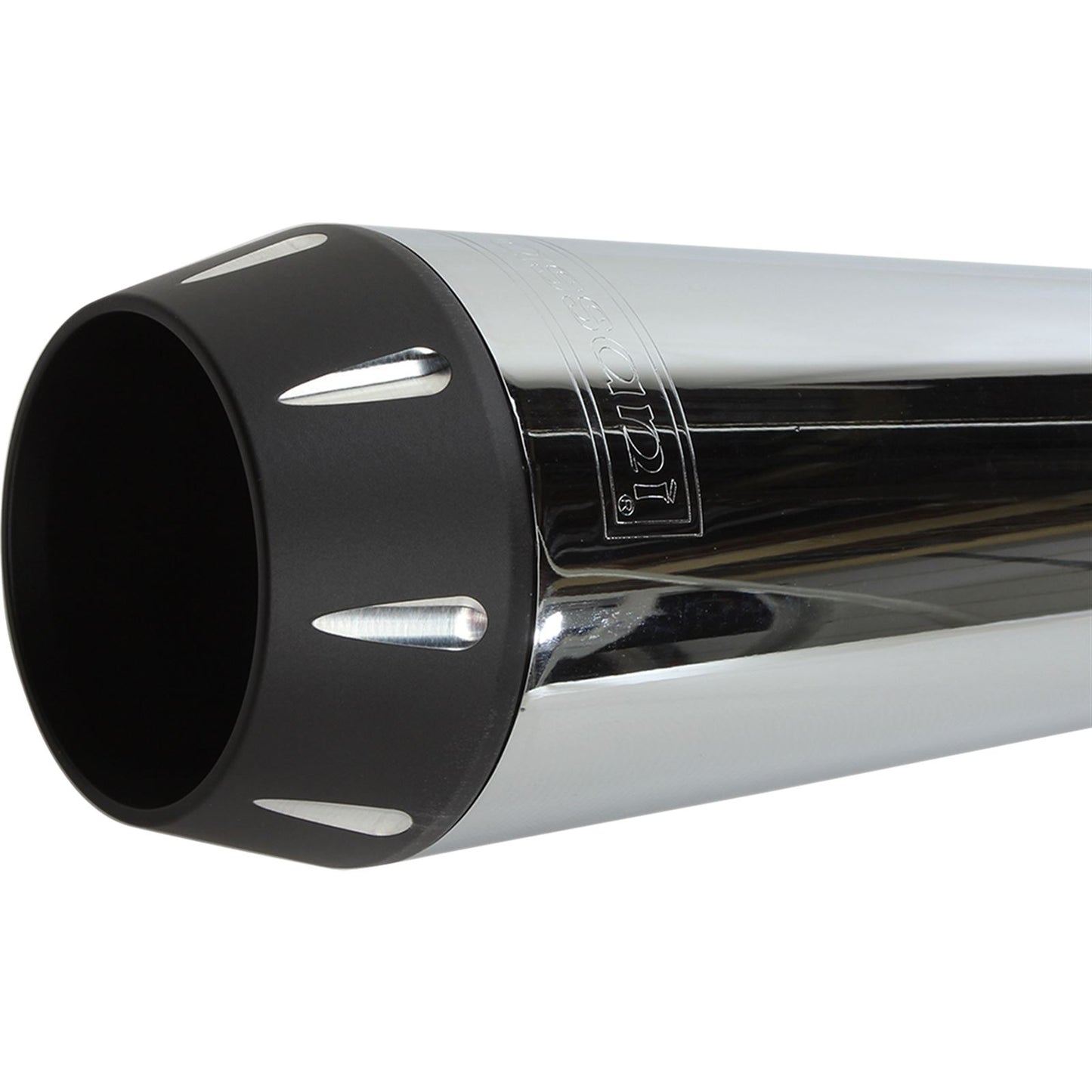 Bassani Manufacturing 2:1 Exhaust - Chrome - Megaphone - Long - '91-'05 FXD [MPN: 13311R]_349834