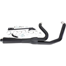 Bassani Manufacturing Road Rage Exhaust - Black - Short - '06-'17 FXD [MPN: 13122J]_349727