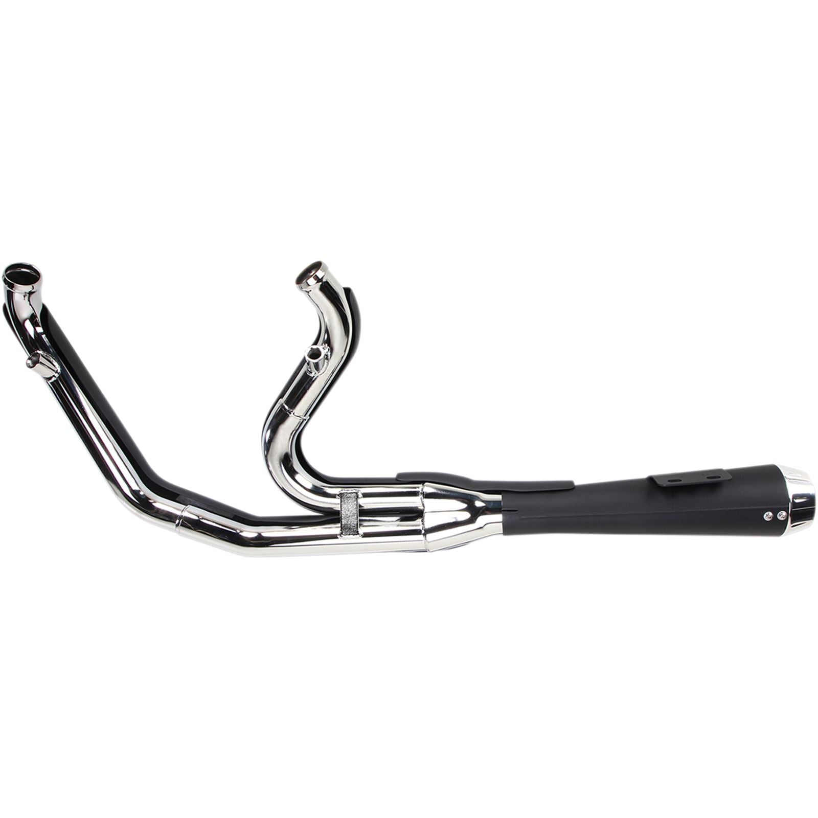 Bassani Manufacturing Road Rage Exhaust - Black - Short - '06-'17 FXD [MPN: 13122J]_349728