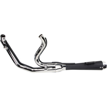 Bassani Manufacturing Road Rage Exhaust - Black - Short - '06-'17 FXD [MPN: 13122J]_349728