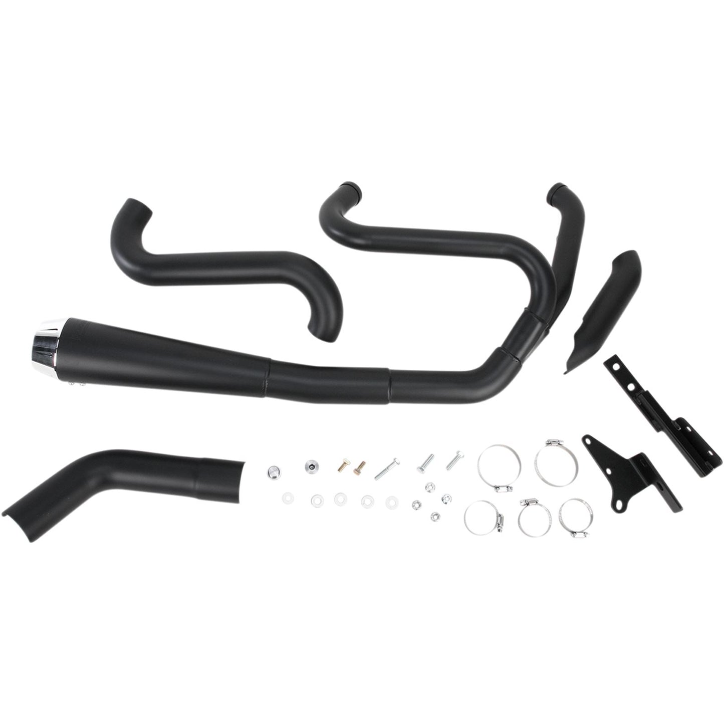 Bassani Manufacturing Road Rage 2:1 Exhaust - Black - FXD [MPN: 1D5250B]_349745