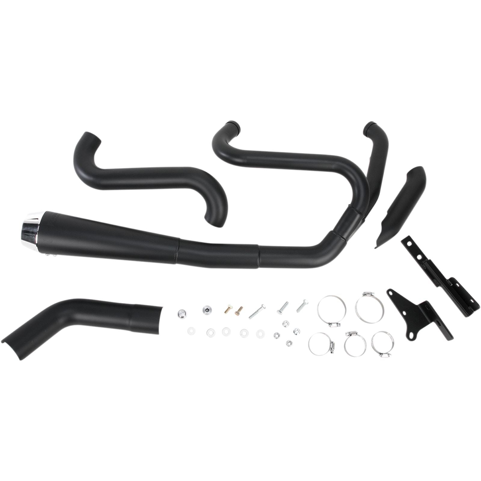 Bassani Manufacturing Road Rage 2:1 Exhaust - Black - FXD [MPN: 1D5250B]_349745