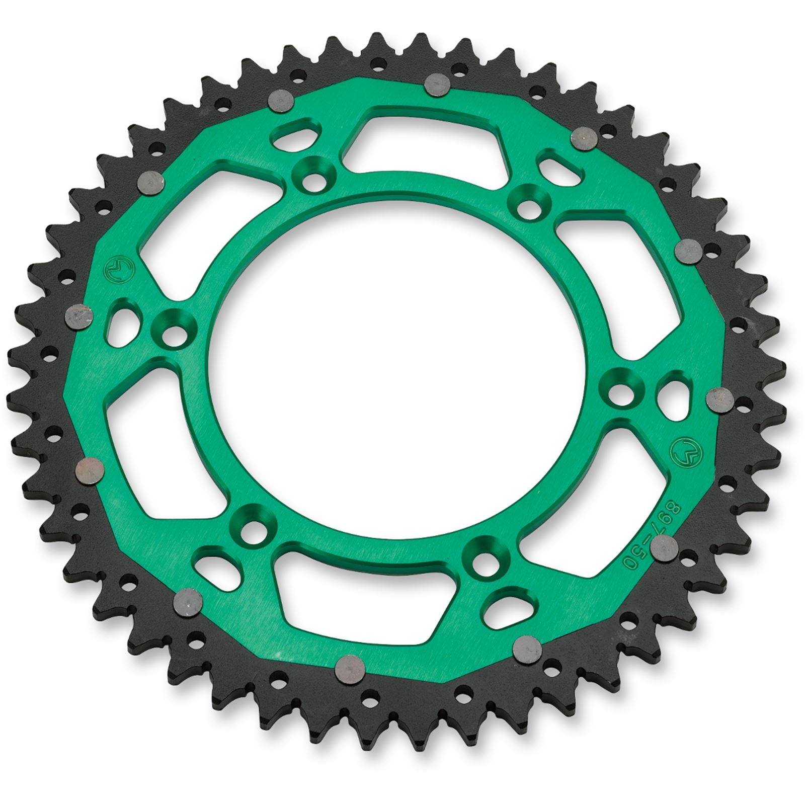 Moose Offroad Dual Sprocket MSE - Green - 50-Tooth 1210-1495_436273