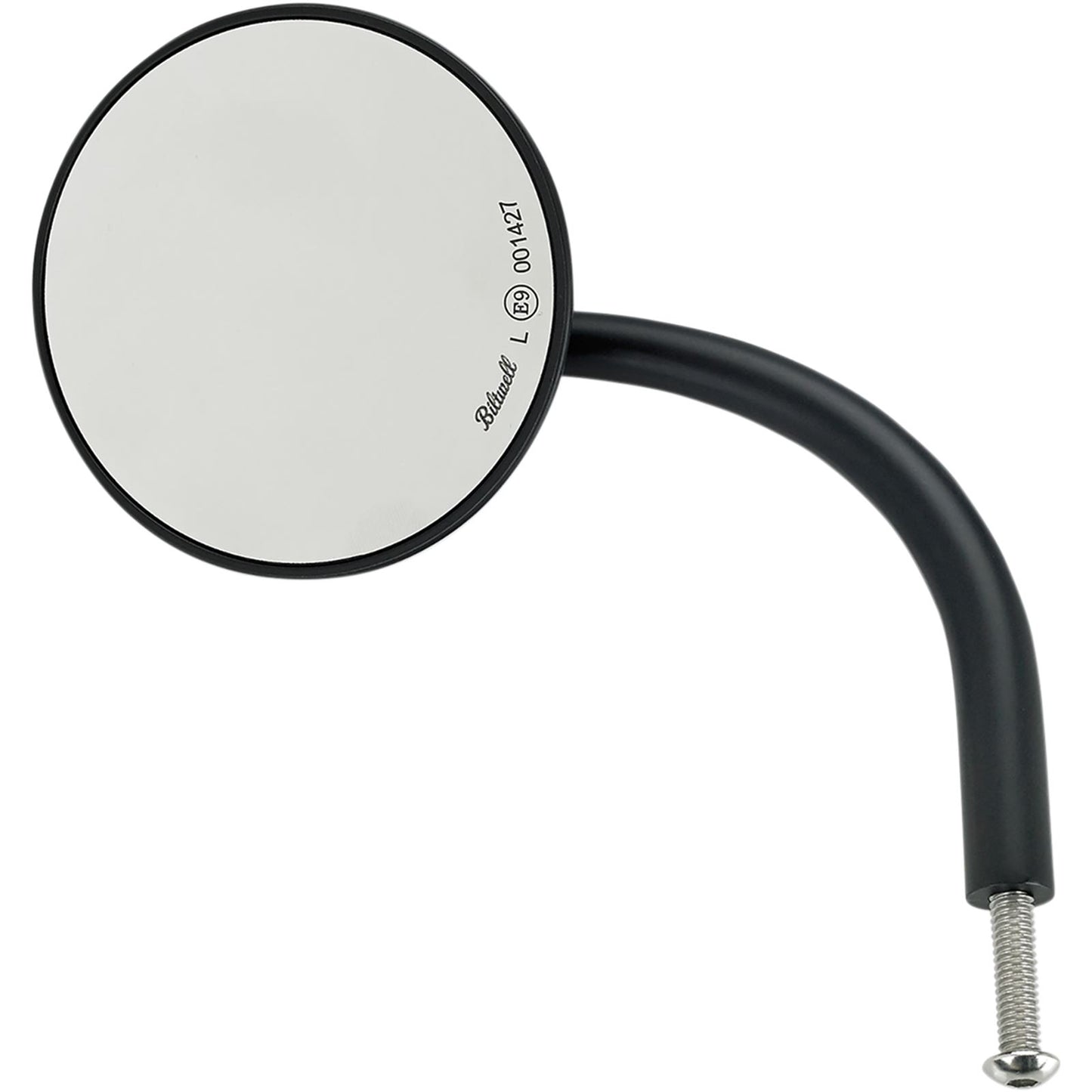 Biltwell Inc. Mirror - Round - Black 6503-400-131_353019
