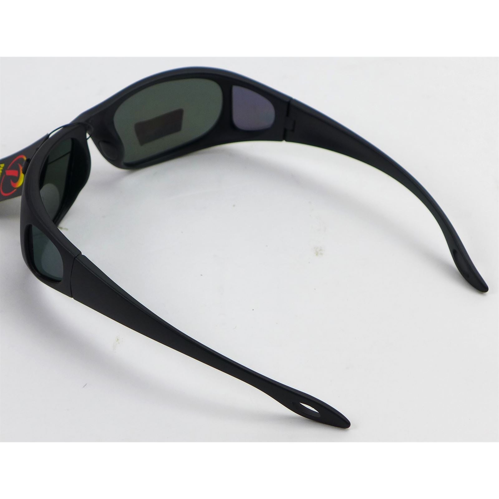 Pacific Coast Sunglasses Strike - Polarized Grey with Blue Mirror/Black 4222_1175301