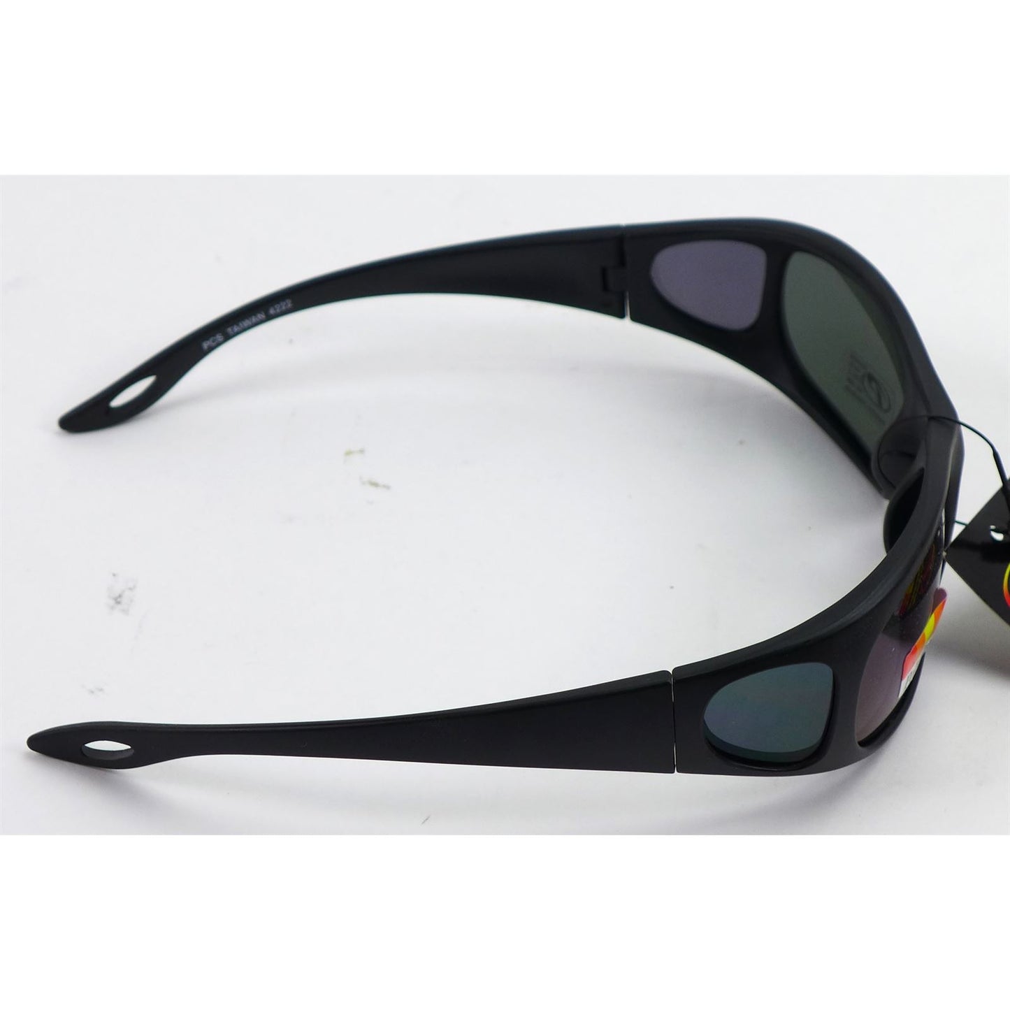 Pacific Coast Sunglasses Strike - Polarized Grey with Blue Mirror/Black 4222_1175302
