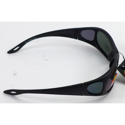 Pacific Coast Sunglasses Strike - Polarized Grey with Blue Mirror/Black 4222_1175302