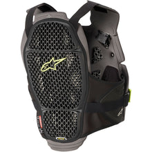 Alpinestars A-4 Max Chest Protector - Black/Yellow - X-Small/Small [MPN: 6701520-1155-XS/S]_339968