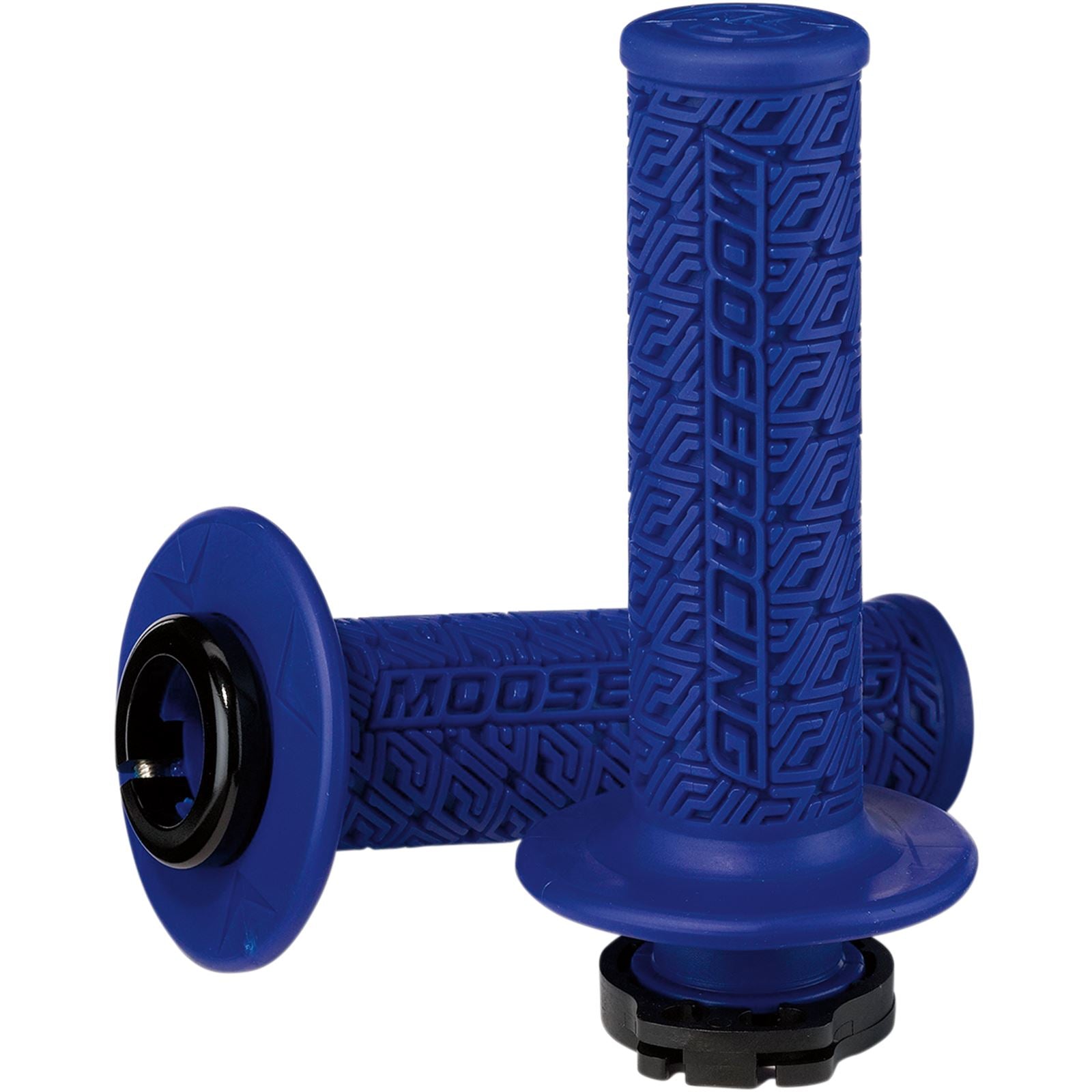 Moose Offroad Blue/Black Moose Lock-On Grips 0630-2537_431965