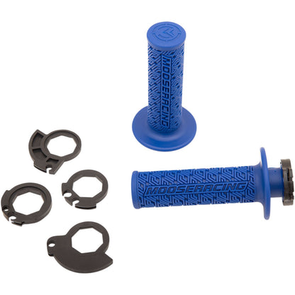 Moose Offroad Blue/Black Moose Lock-On Grips 0630-2537_431967