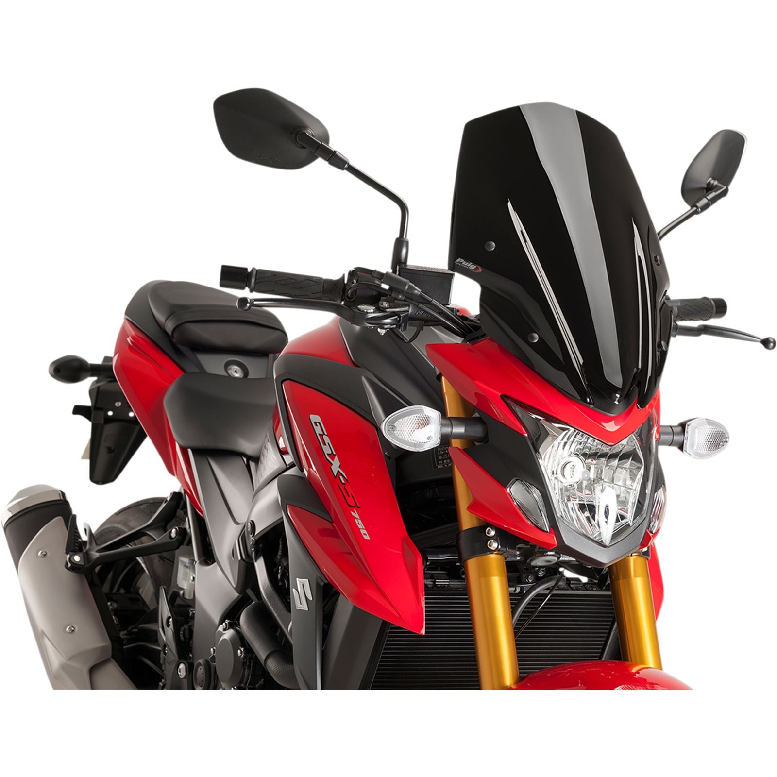 Puig Race Windscreen - Black - Tour For Suzuki [MPN: 9436N]_461491