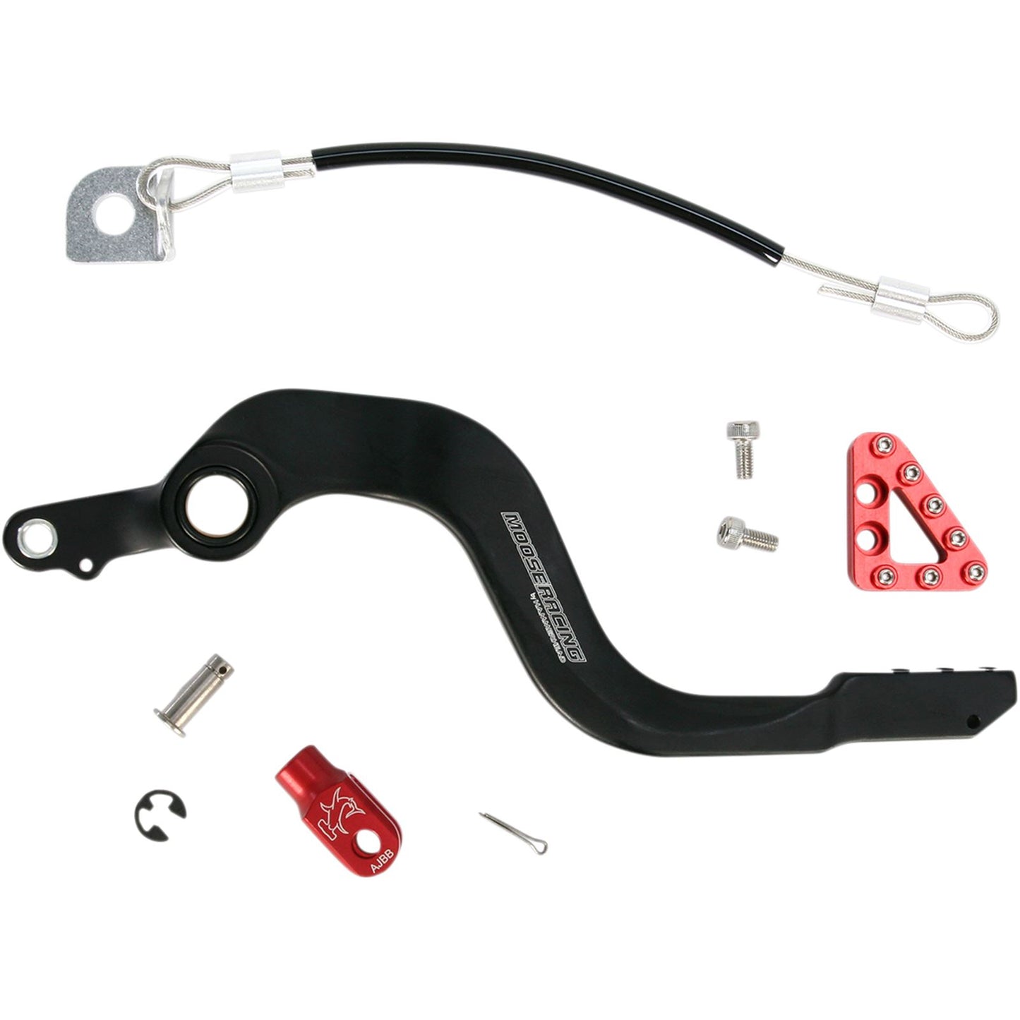 Moose Offroad Brake Pedal - Red for Honda 1610-0334_436938