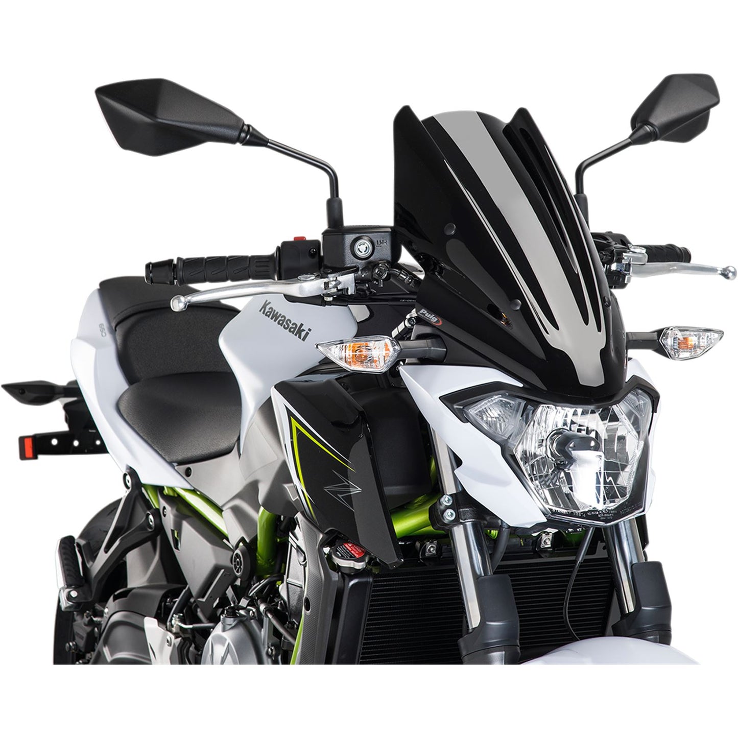 Puig New Generation Windscreen - Black - Z650 [MPN: 9369N]_461305