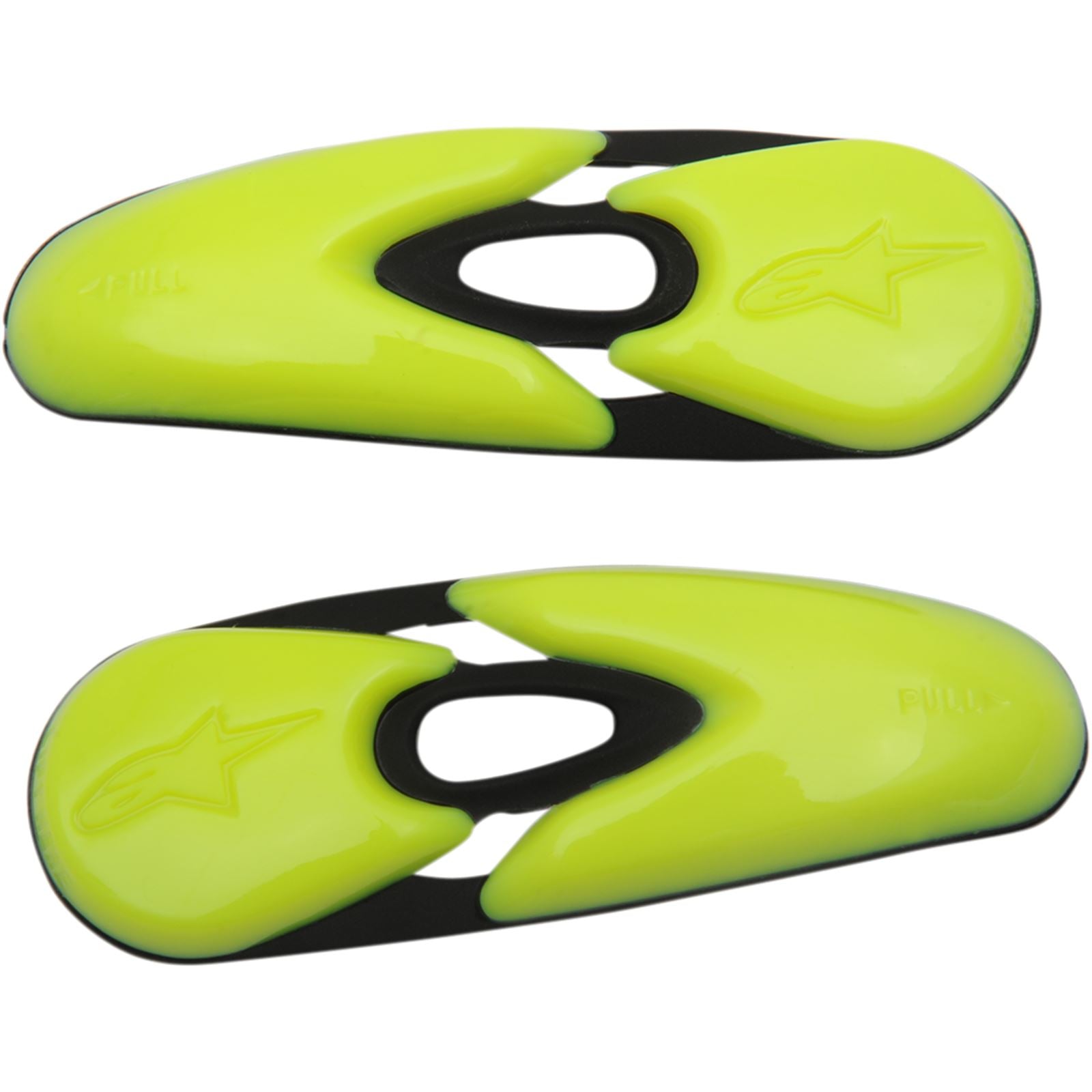 Alpinestars Toe Sliders - Black/Yellow [MPN: 25SLI6-155]_339516