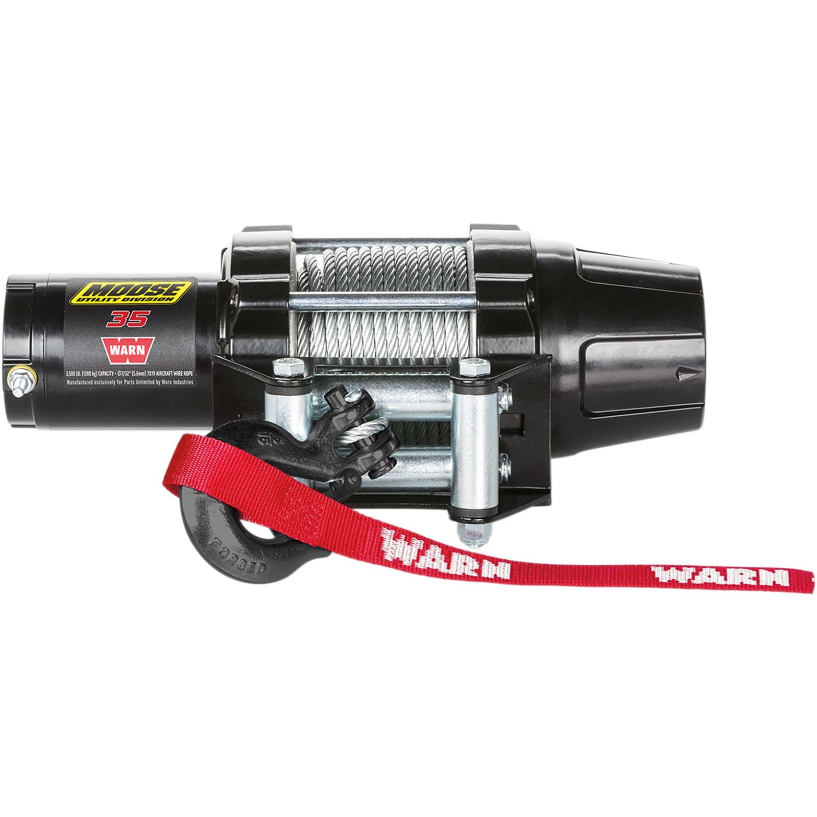Moose Offroad 3500 LB Winch - Wire Rope 4505-0722_443566