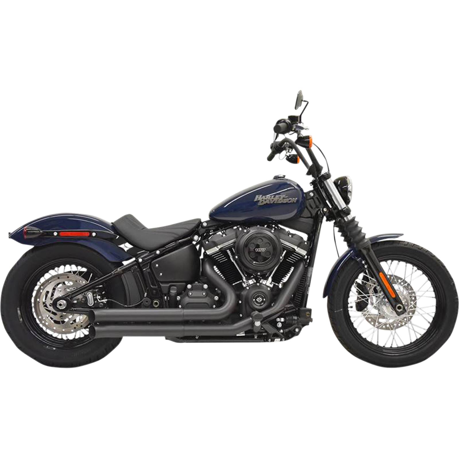 Bassani Manufacturing Pro Street Exhaust  - Black [MPN: 1S35DB]_349941