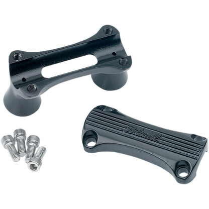 Biltwell Inc. Black 2" Thunder Risers 6402-201-02_352881