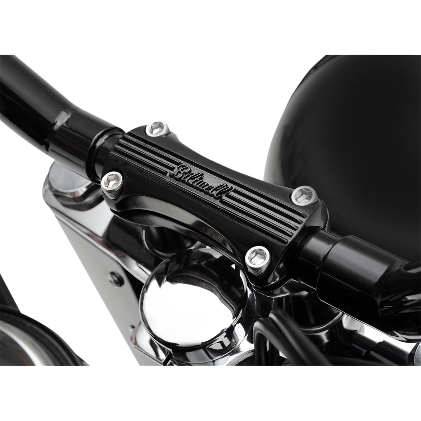 Biltwell Inc. Black 2" Thunder Risers 6402-201-02_352883