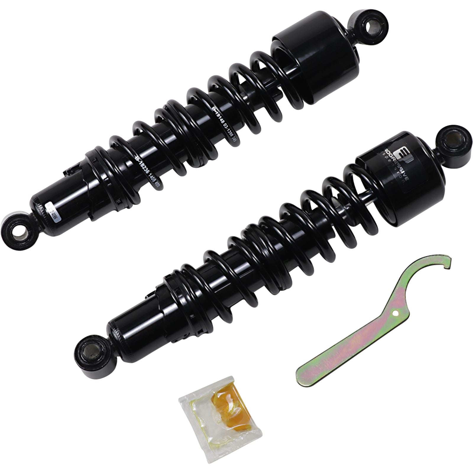 Progressive Suspension 412 Series Shock - 14" - Heavy Duty - Black - FXD 412-4086B_1042328