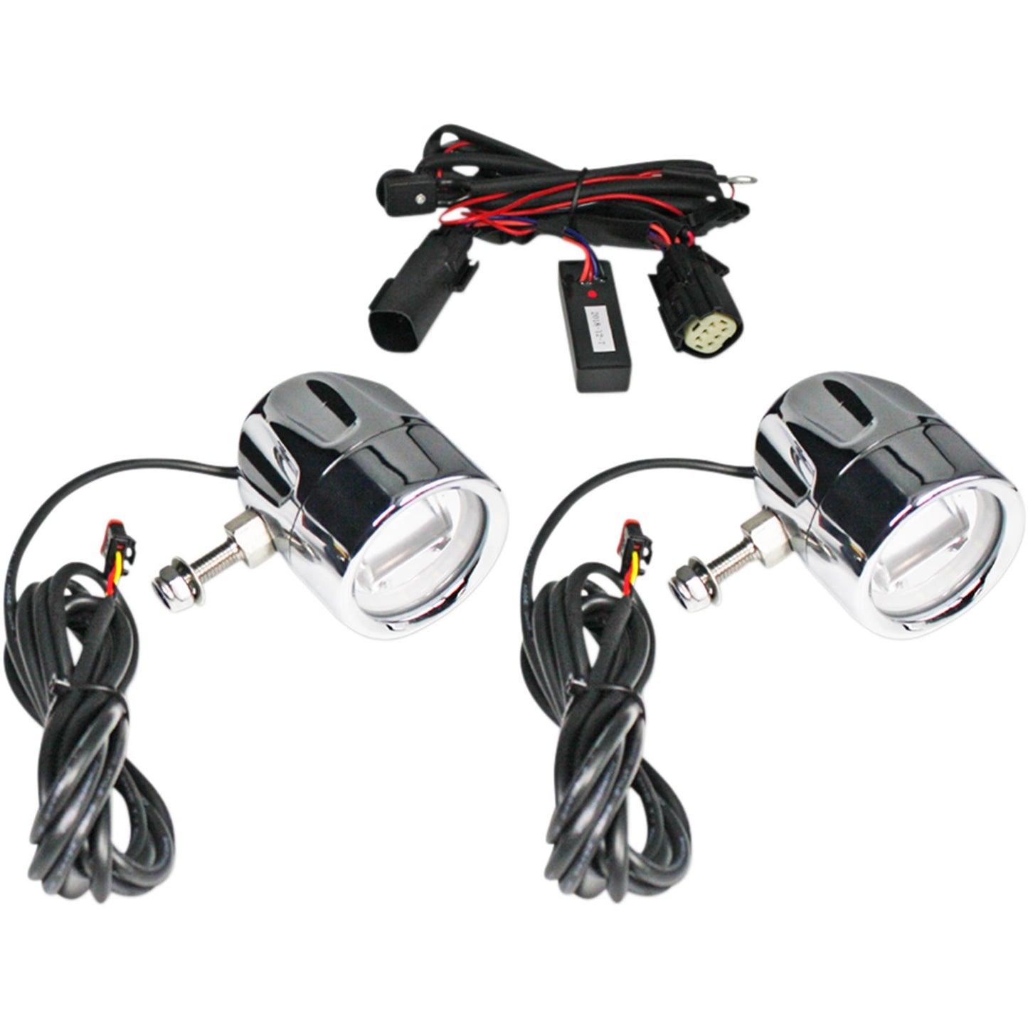 Custom Dynamics ProBeam LED Fog Light - Universal - Chrome PB-FOG-UNV-C_367330