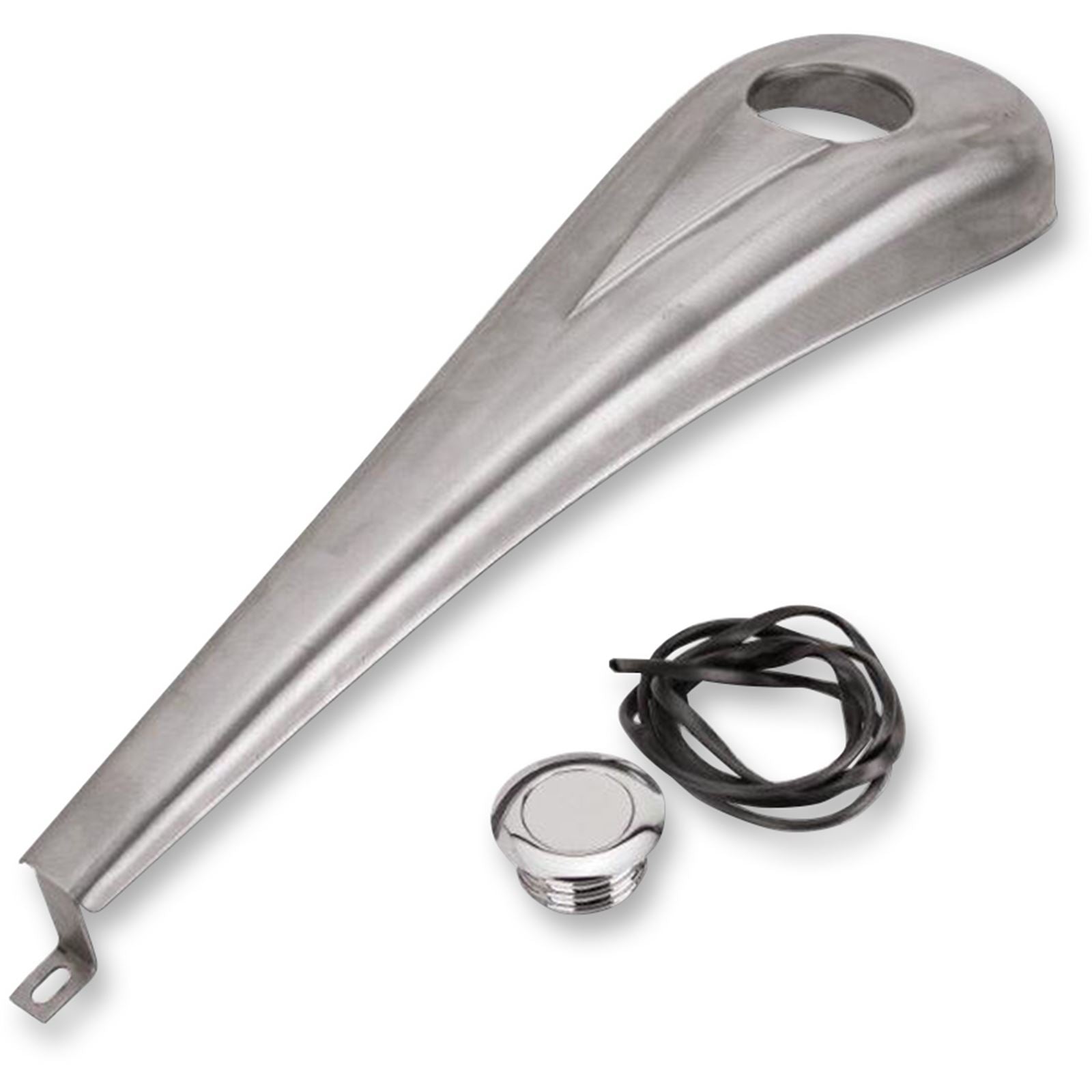 Paul Yaffe's Bagger Nation Steel Dash Kit for 6-Gallon Tank - Raw [MPN: DDK-S-08-OEM-R]_452191