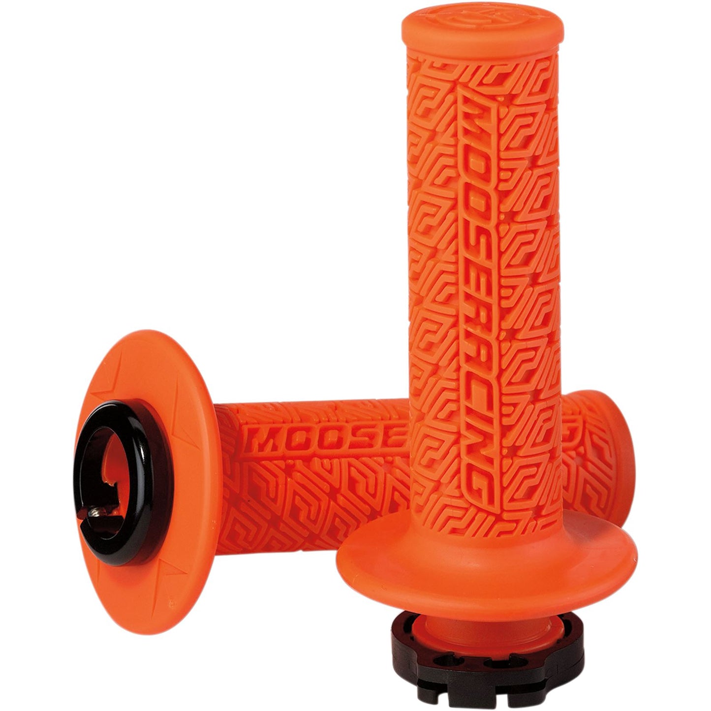 Moose Offroad Orange/Black Moose Lock-On Grips 0630-2538_431968