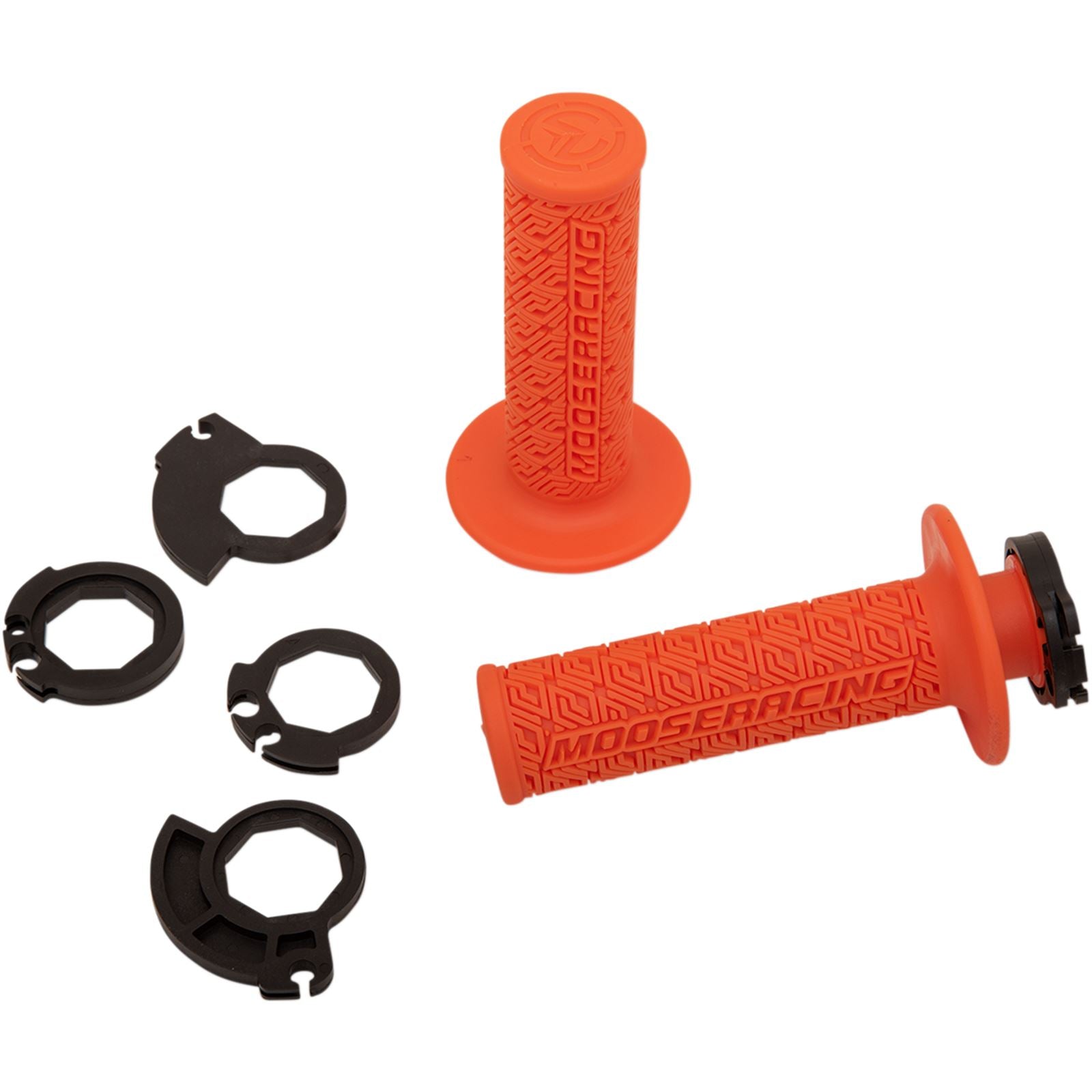 Moose Offroad Orange/Black Moose Lock-On Grips 0630-2538_431969