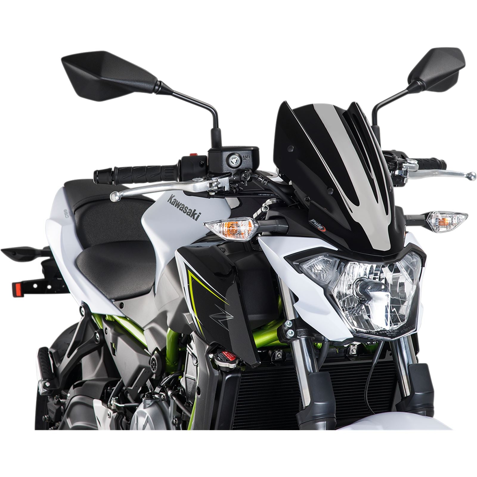 Puig New Generation Windscreen - Black - Z650 [MPN: 9588N]_461298