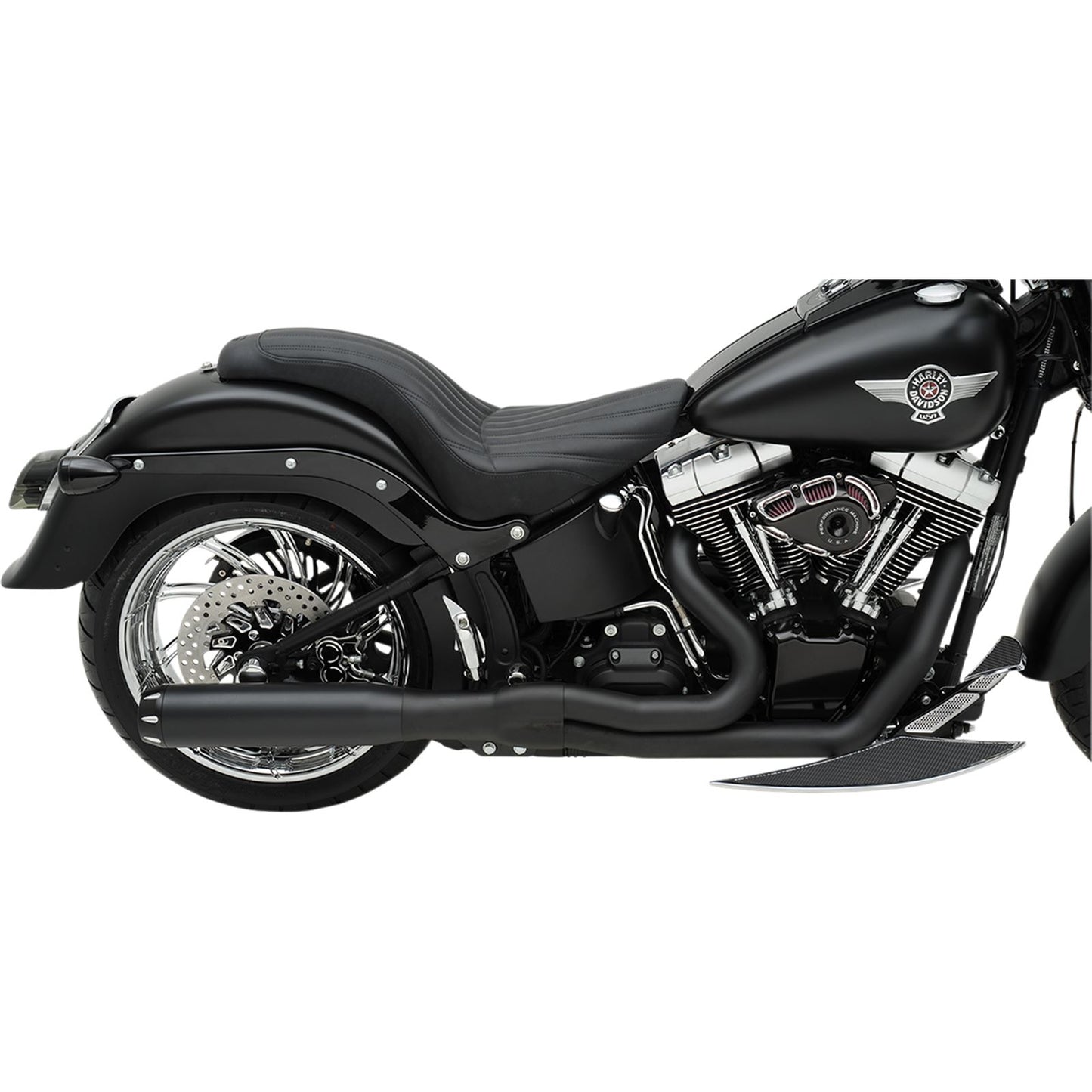 Bassani Manufacturing B1 2:1 Exhaust - Black [MPN: 1S18RB]_349768