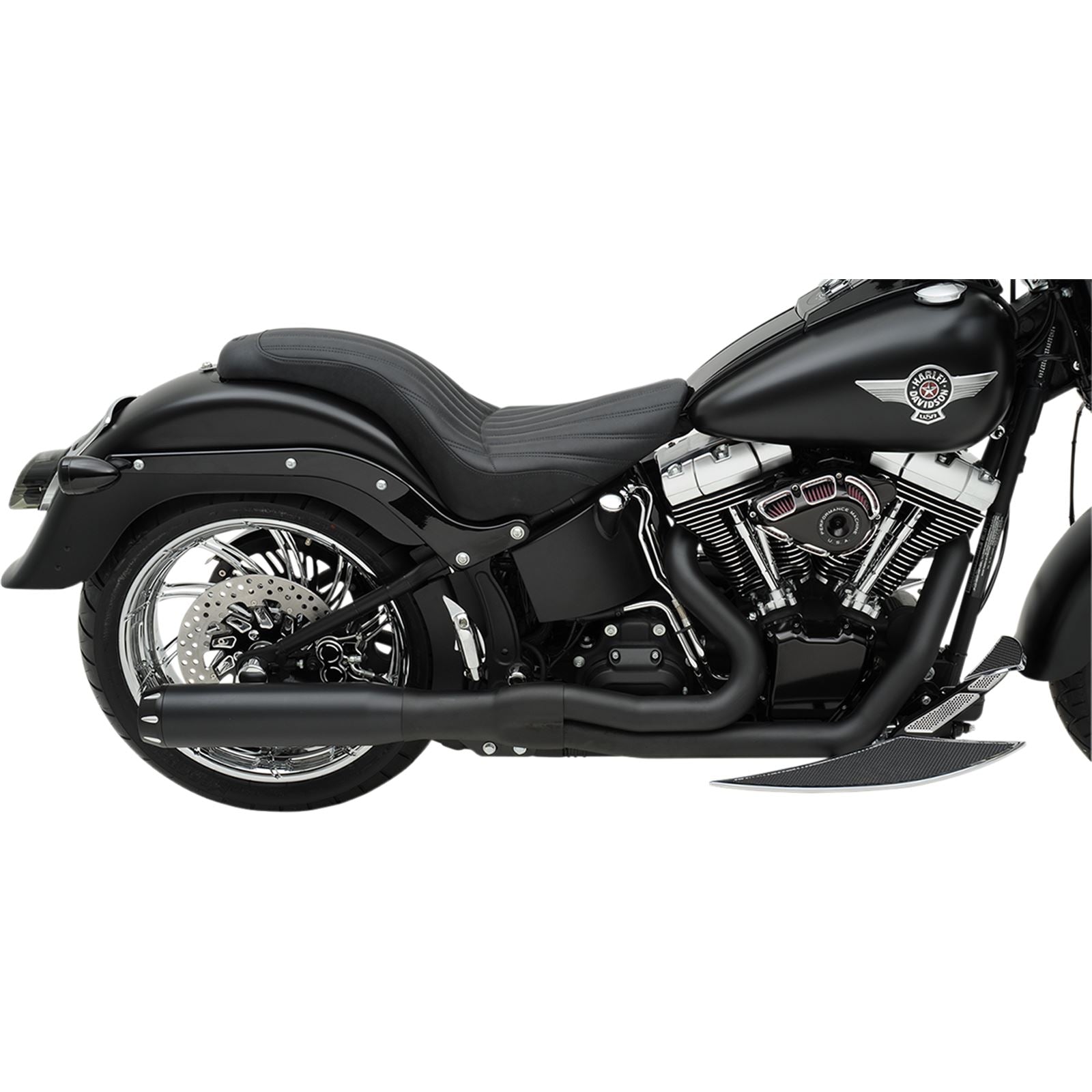 Bassani Manufacturing B1 2:1 Exhaust - Black [MPN: 1S18RB]_349768