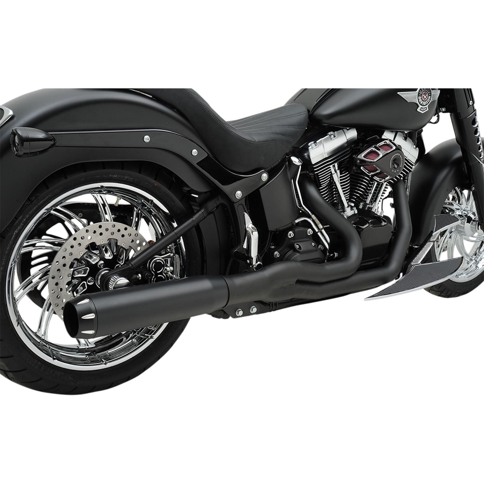 Bassani Manufacturing B1 2:1 Exhaust - Black [MPN: 1S18RB]_349769