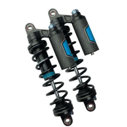 Legend Suspensions Revo ARC Piggyback Shocks - Standard - Black - 14" - '99-'17 Dyna [MPN: 1310-1892]_680943