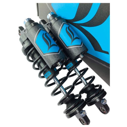 Legend Suspensions Revo ARC Piggyback Shocks - Standard - Black - 14" - '99-'17 Dyna [MPN: 1310-1892]_680939