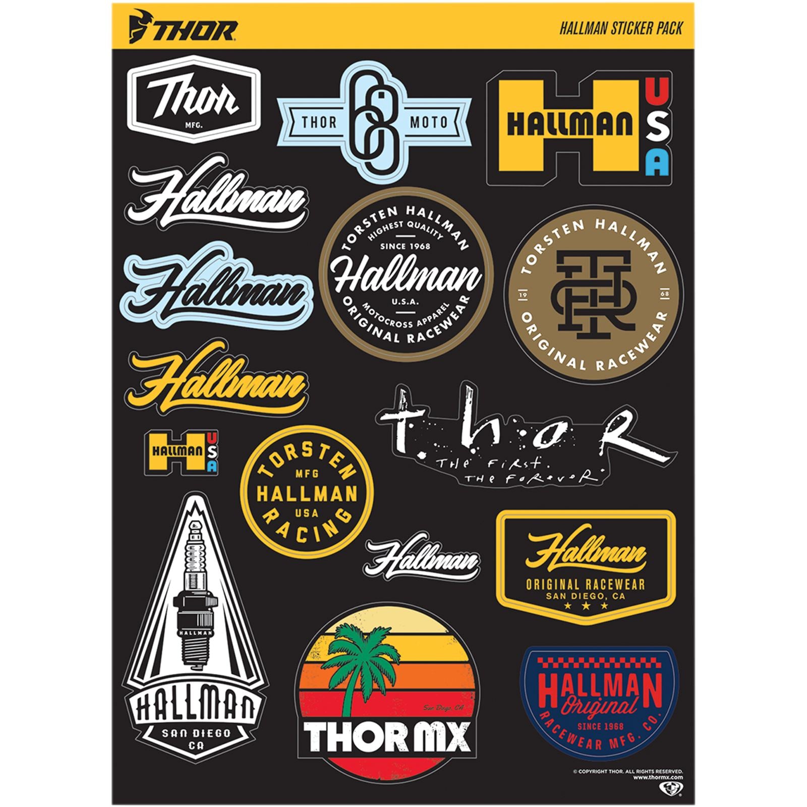 Thor Decal Sheet - Hallman 4320-2182_483301