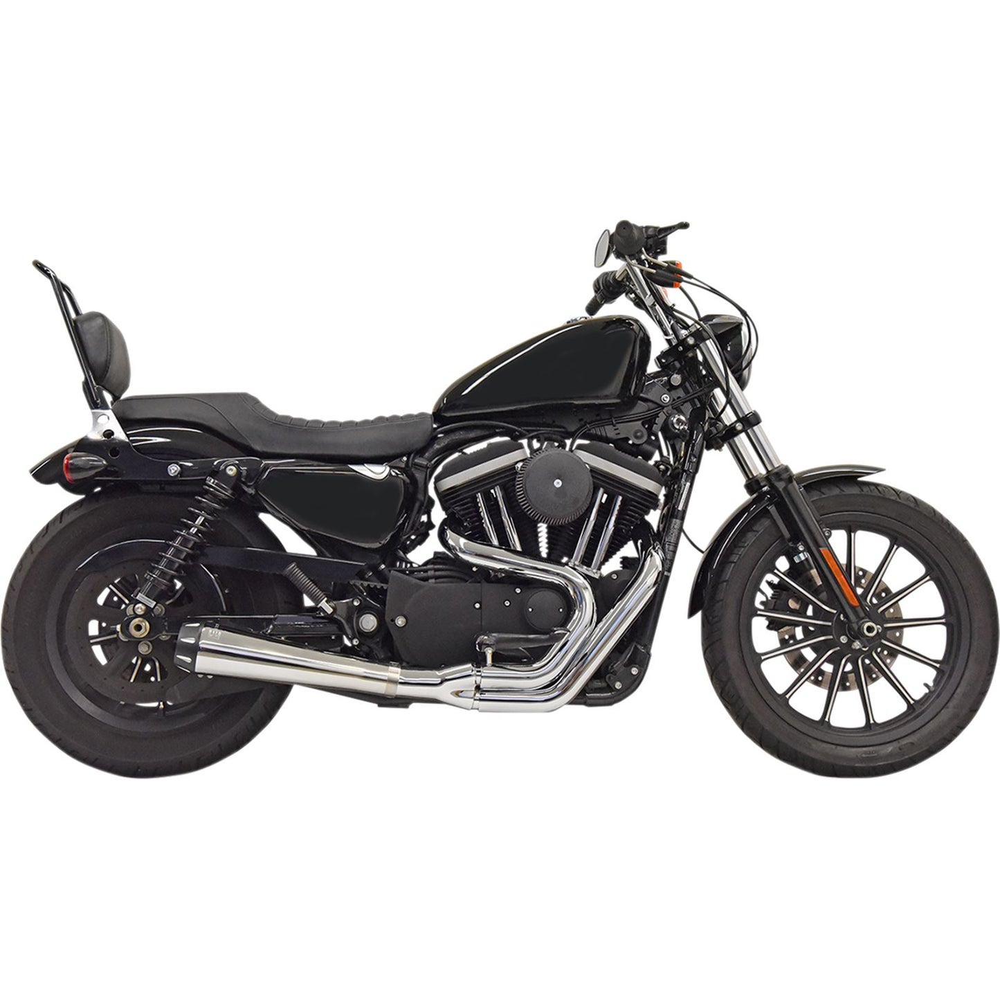 Bassani Manufacturing Road Rage Exhaust - Chrome - '86-'03 XL [MPN: 1X42R]_349942