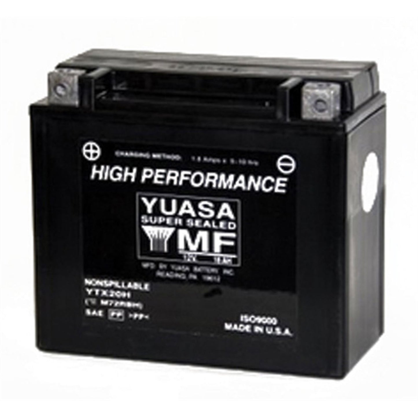 Yuasa AGM Battery - 12V - 18ah - YTX20H YUAM72RBH_600248