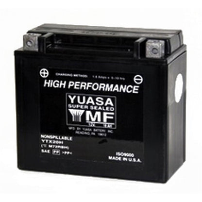 Yuasa AGM Battery - 12V - 18ah - YTX20H YUAM72RBH_600248