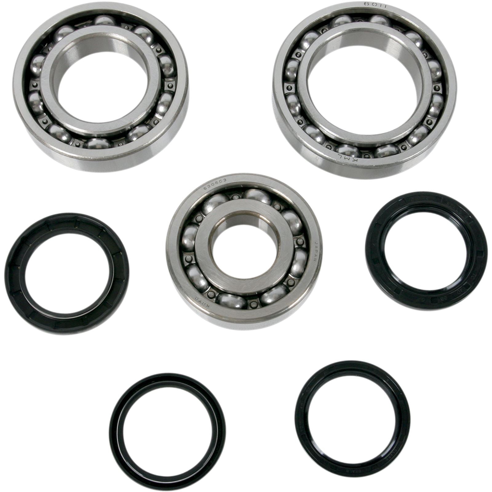Moose Offroad Rear Differential Bearing and Seal Kit Fits Kawasaki 1205-0152_436120