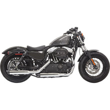 Bassani Manufacturing Mufflers - Chrome/Black - Slash-Cut - Sportster [MPN: 1X27SB]_349997