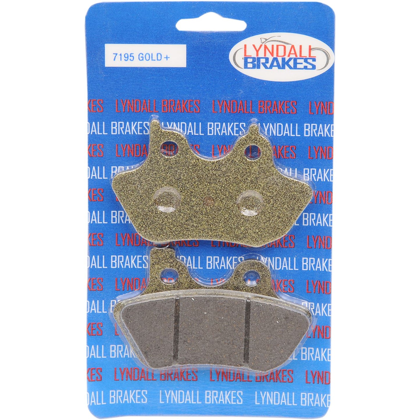Lyndall Brakes Gold-Plus Brake Pads for Harley-Davidson [MPN: 7195-GPLUS]_419871
