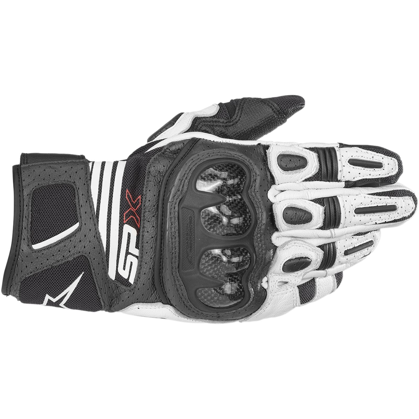 Alpinestars SPX AC V2 Gloves - Black/White - Small [MPN: 3567319-12-S]_332824