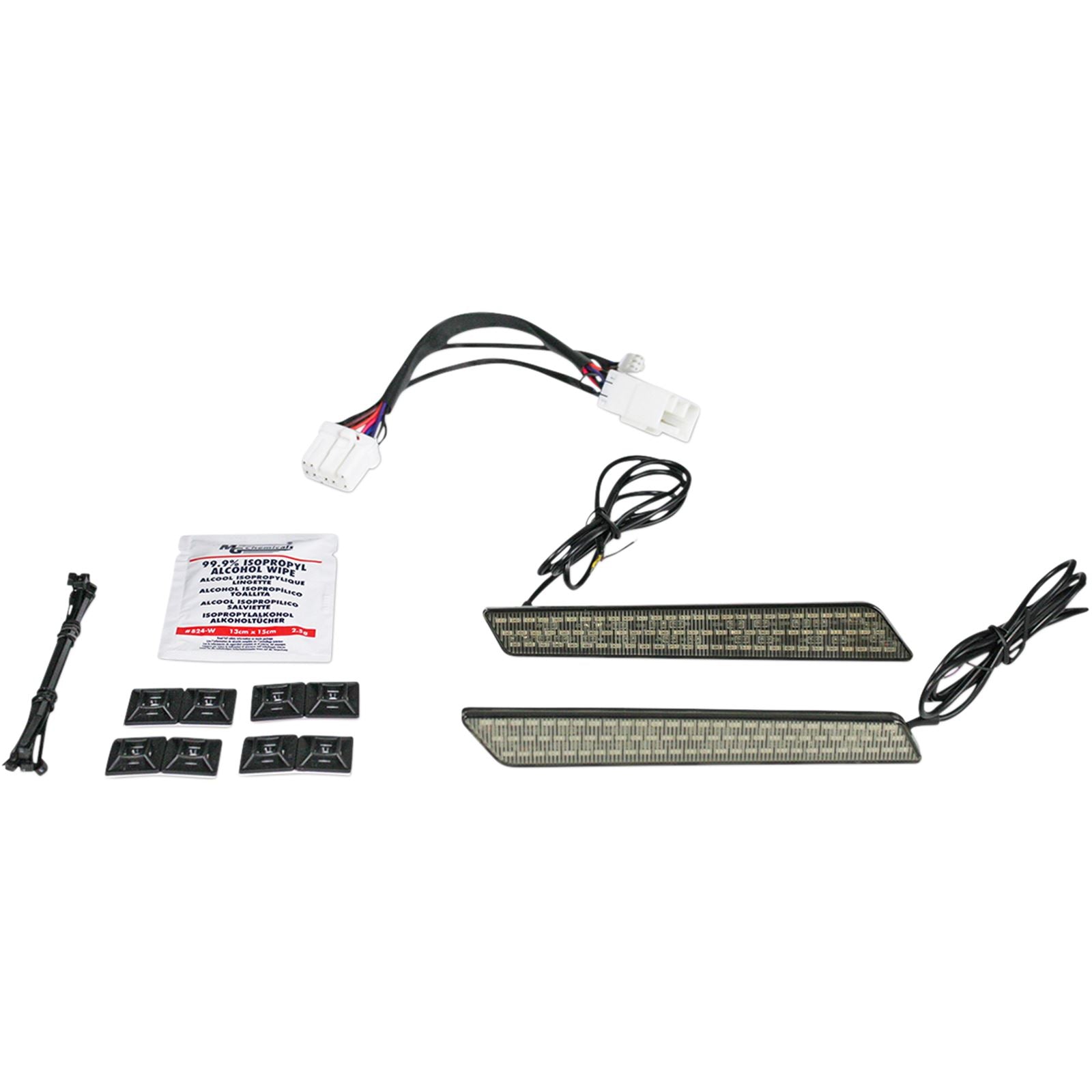 Custom Dynamics Saddlebag Latch Lights - '97-'13 - Smoke CD-LATCH-HD-S_1042378