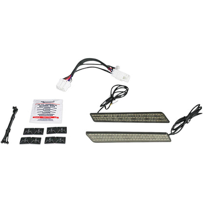 Custom Dynamics Saddlebag Latch Lights - '97-'13 - Smoke CD-LATCH-HD-S_1042378